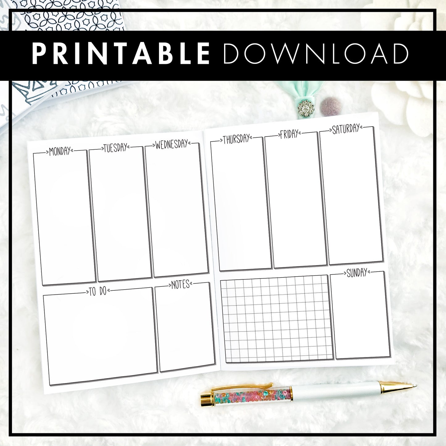 The Joey All Inclusive Planner | Printable