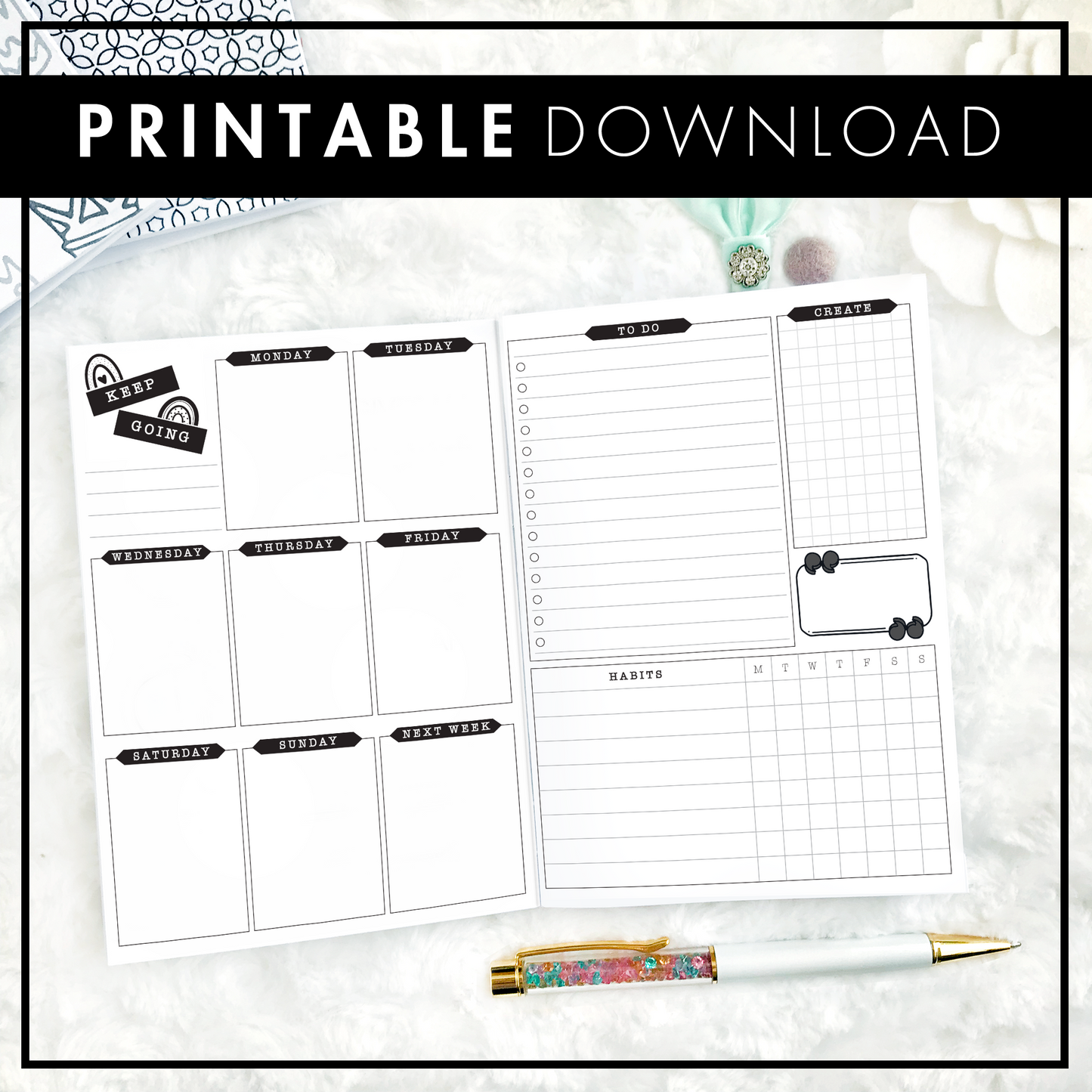 The Erin Weekly | Printable