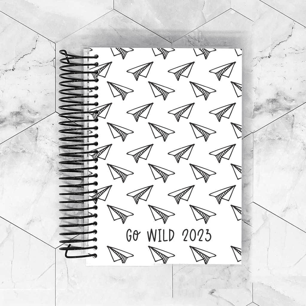 Go Wild Blackout Coiled Planner | Go Wild 2023 Official Merchandise | Printed