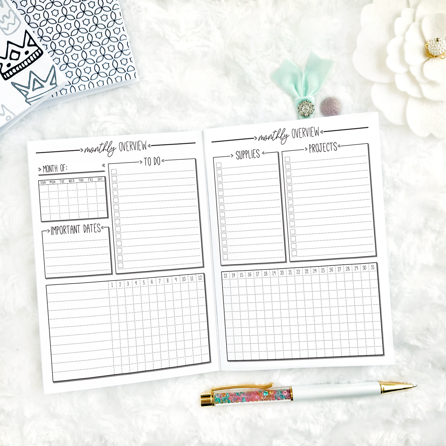 House Cleaning Planner | Printed