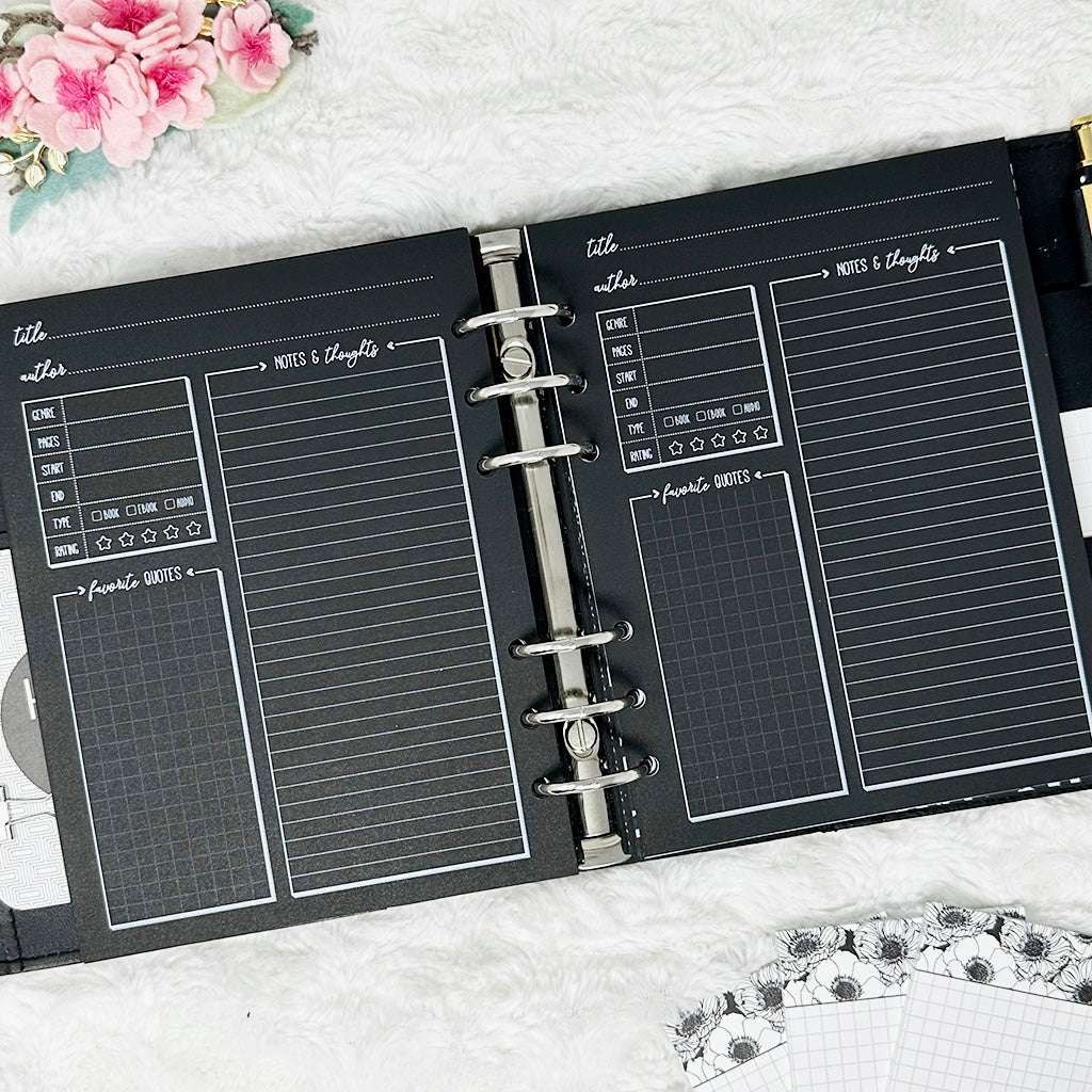 Lights Planner Action Blackout Planning | Reading Review | Printed