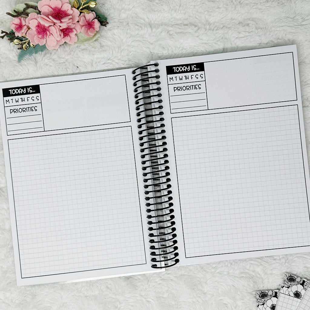 RTS 006 | Monthly/Weekly/Daily Planner | A5 Coil