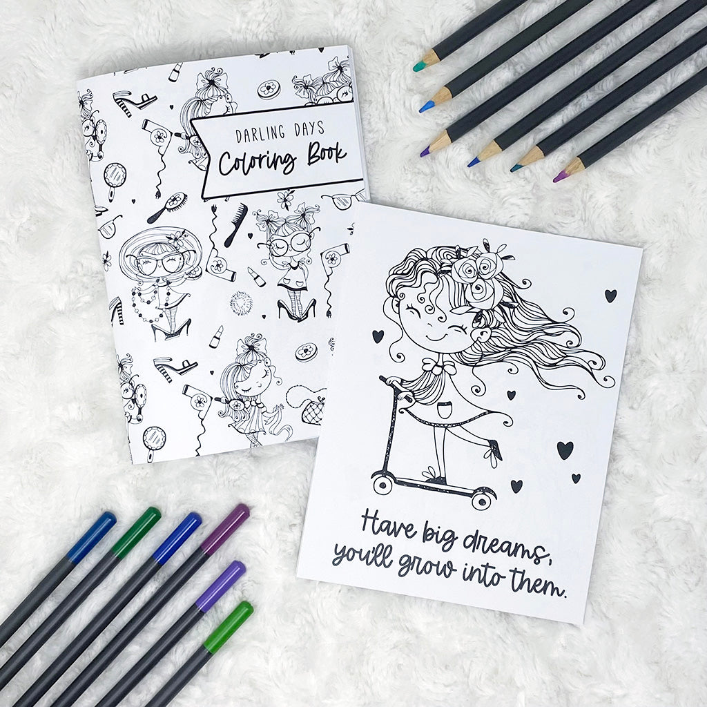 Darling Days Coloring | Printed