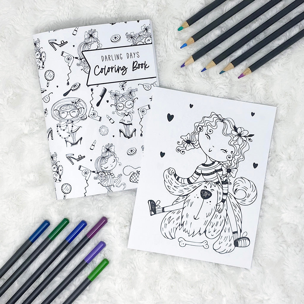 Darling Days Coloring | Printed