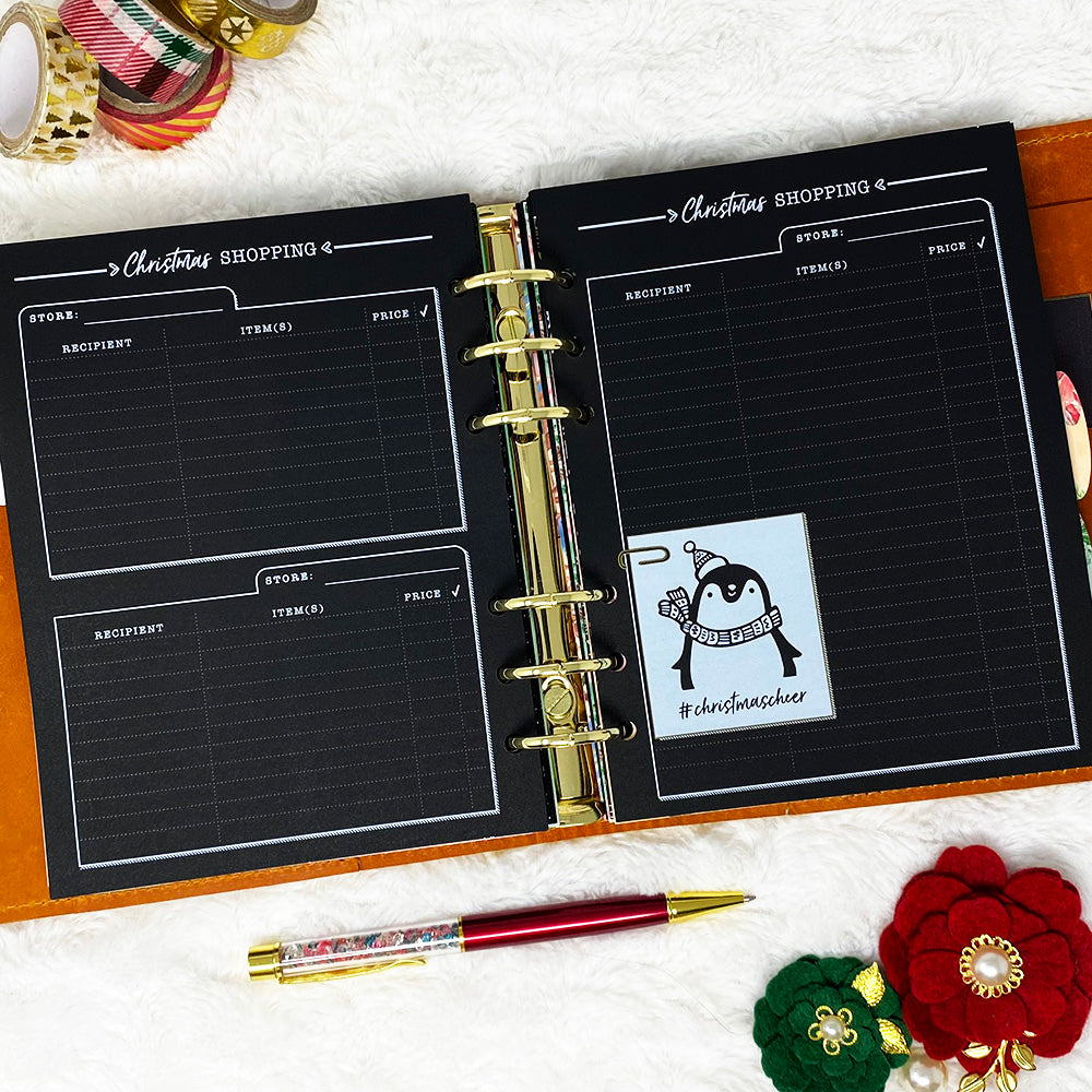 Christmas Planner - 2023 | Blackout | Printed