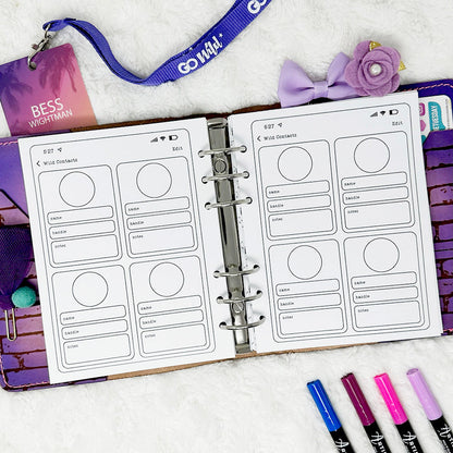 Go Wild Coiled Planner | Go Wild 2024 Official Merchandise | Printed
