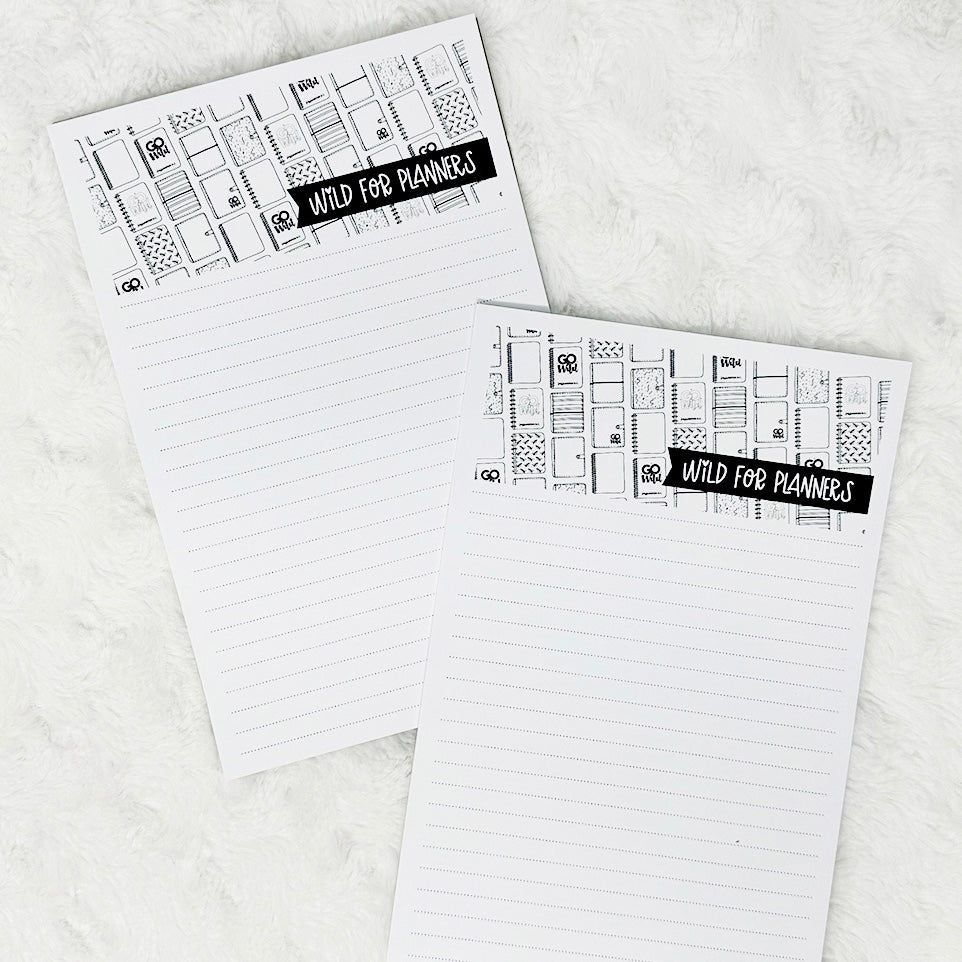 Notepad | Wild for Planners | Go Wild Official Merchandise | Printed ...