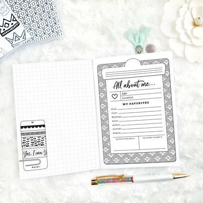 Memory Keeper | Yearly with Journaling Prompts | Printable