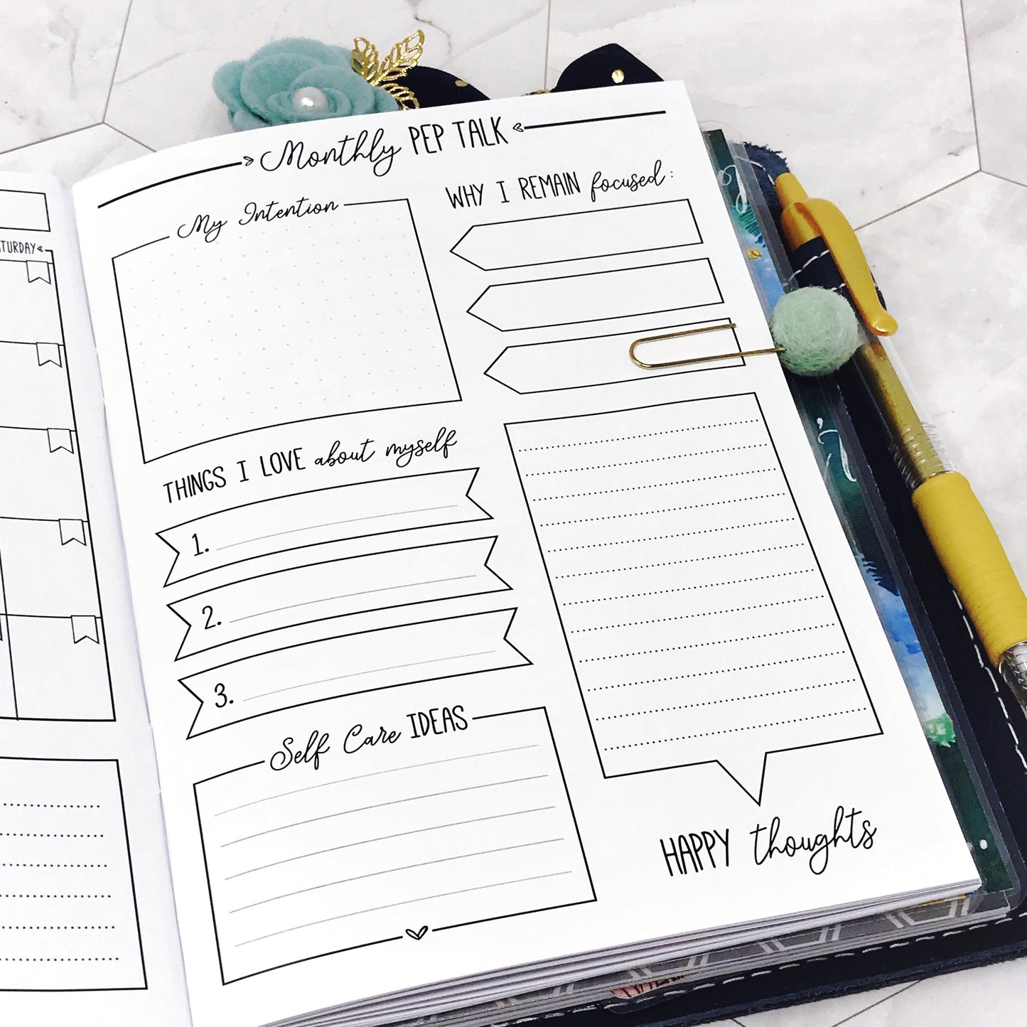 Mental Notes Planner | Printed