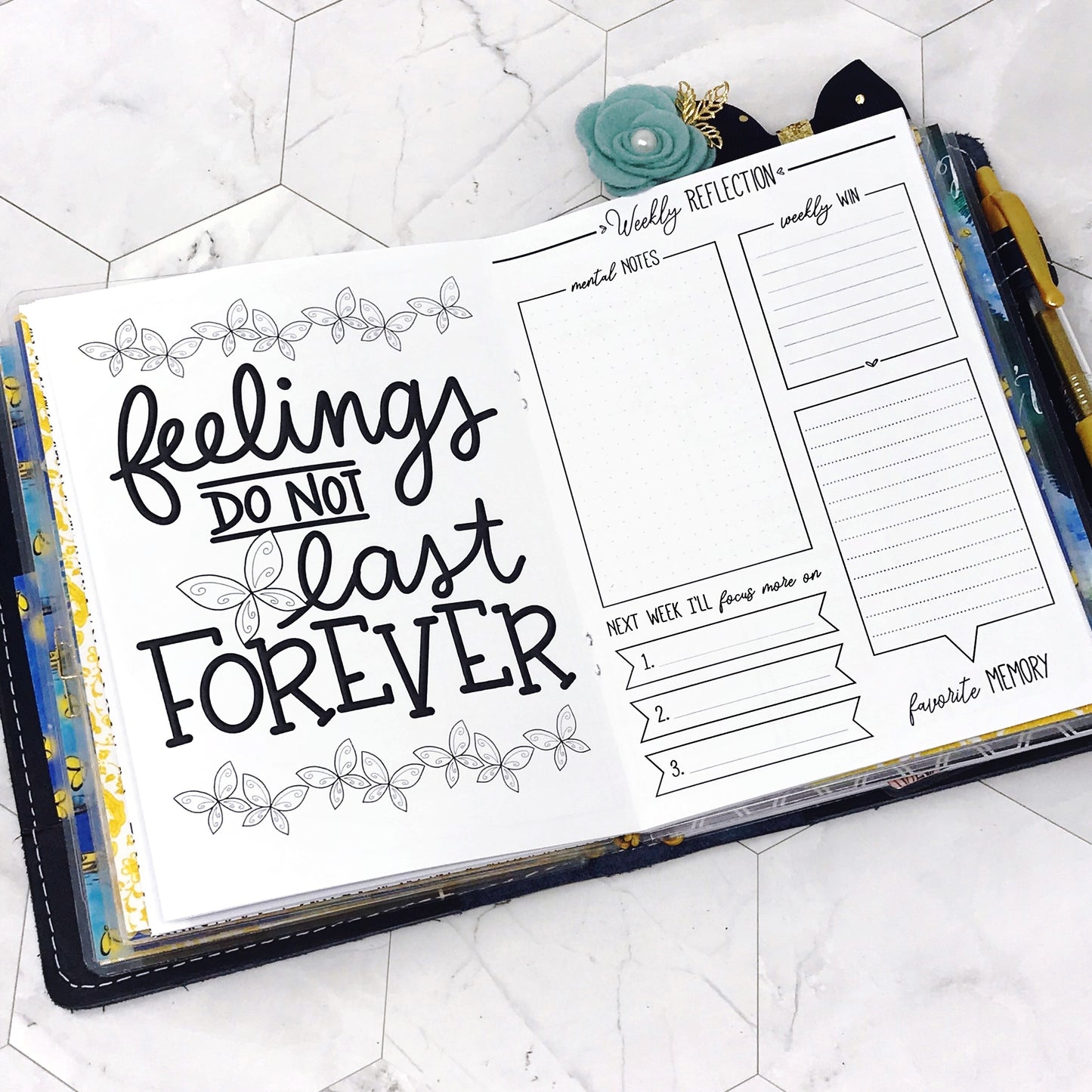 Mental Notes Planner | Printed