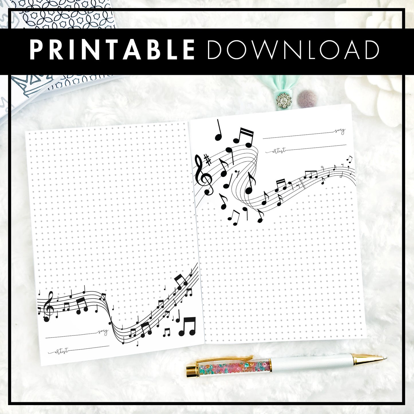 Music Journal | Printable