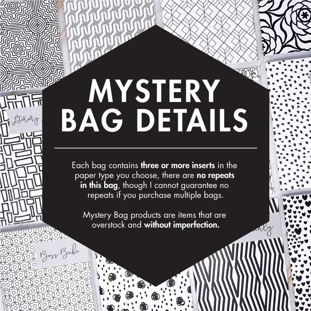 RTS | Mystery Bag | Half Sheet TN