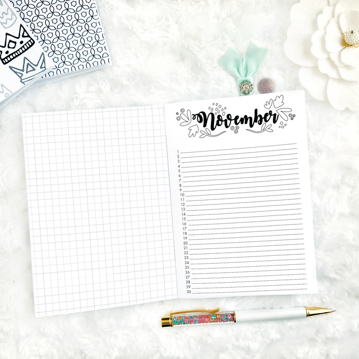 Monthly Planner Inserts | Calendars & Overviews | LPA – Lights Planner ...