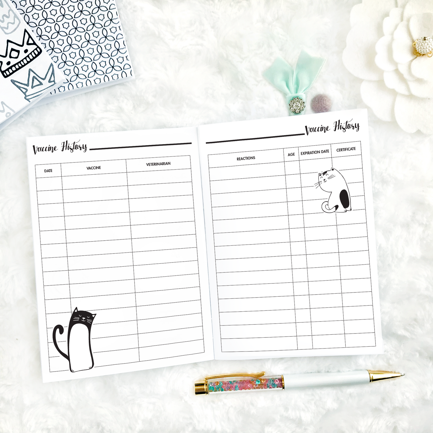 Pet Planner for Cats | Printable