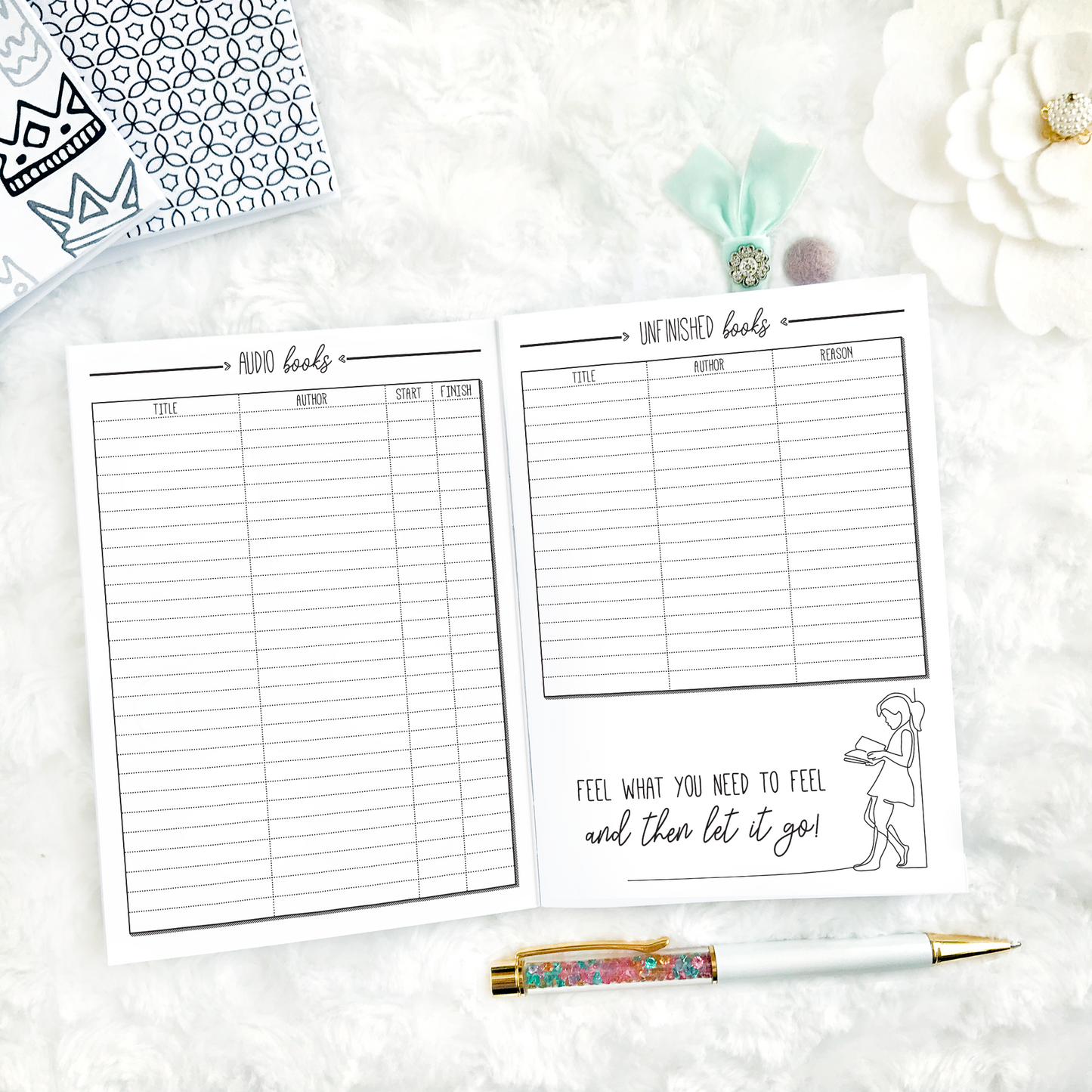 Reading Journal & Literary Log | Printable