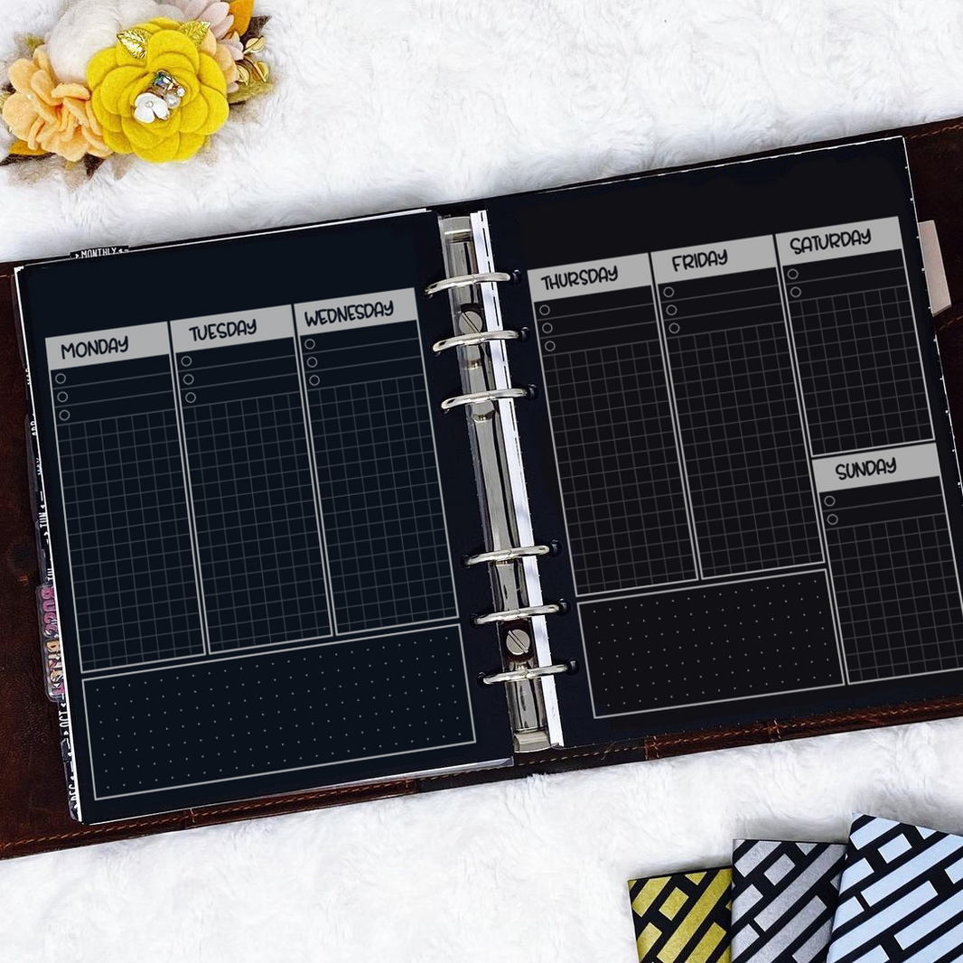 Weekly Lights Planner Action