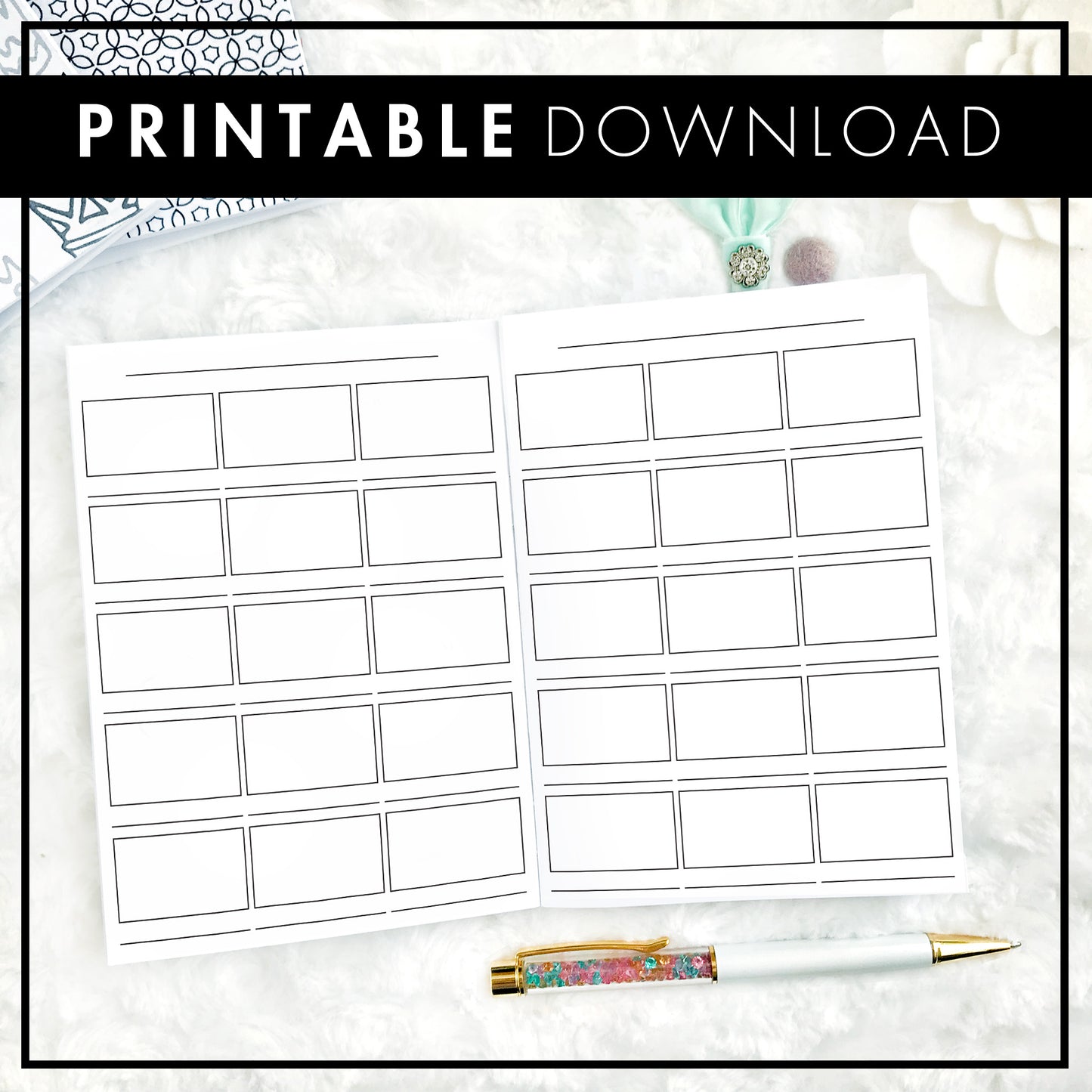 Swatch Pages | Printable