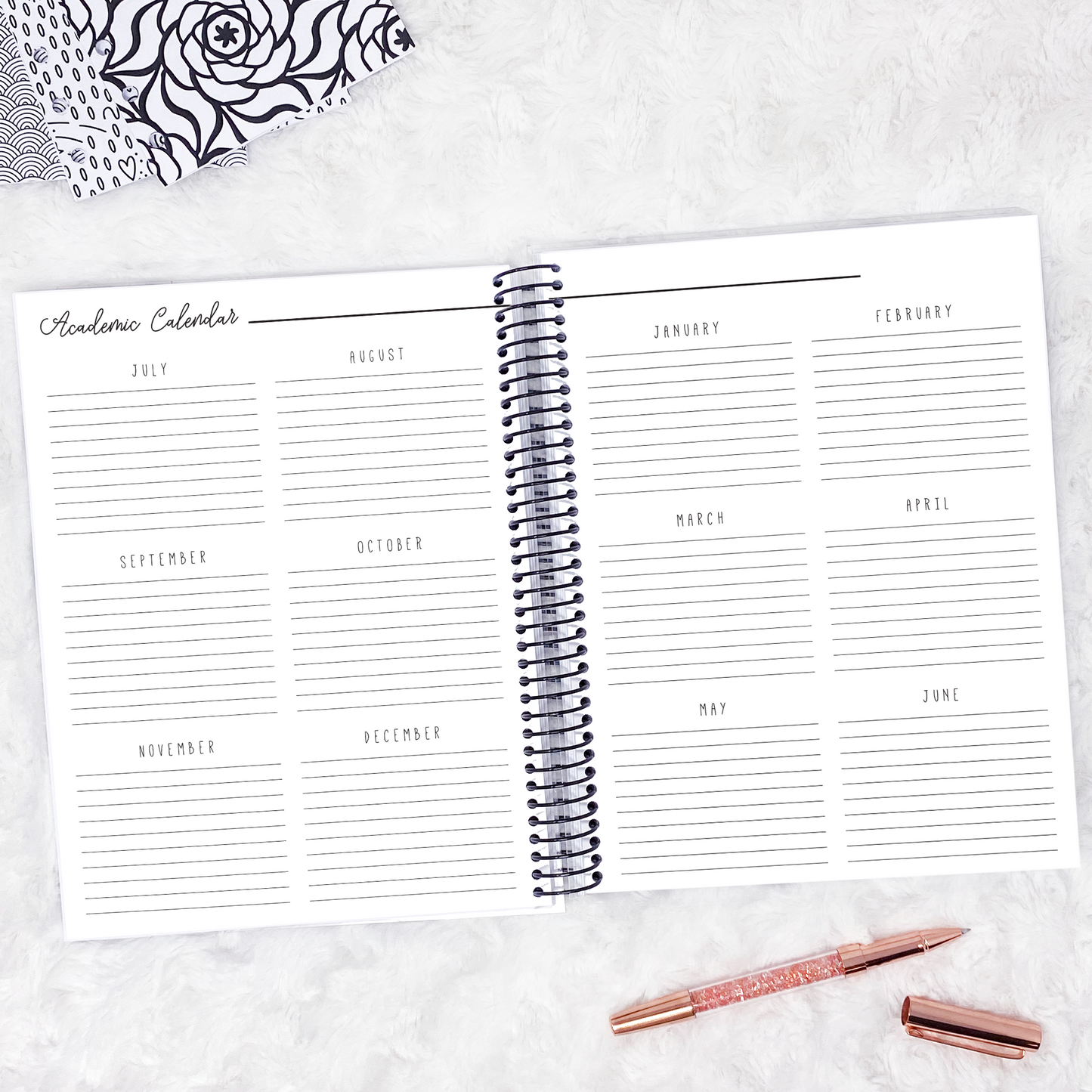 Teacher Planner Horizontal | 2023-2024 | Printed