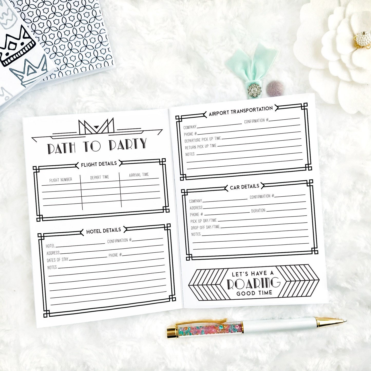 Roaring Twenties Conference Planner | WCP Official Merchandise | Printed