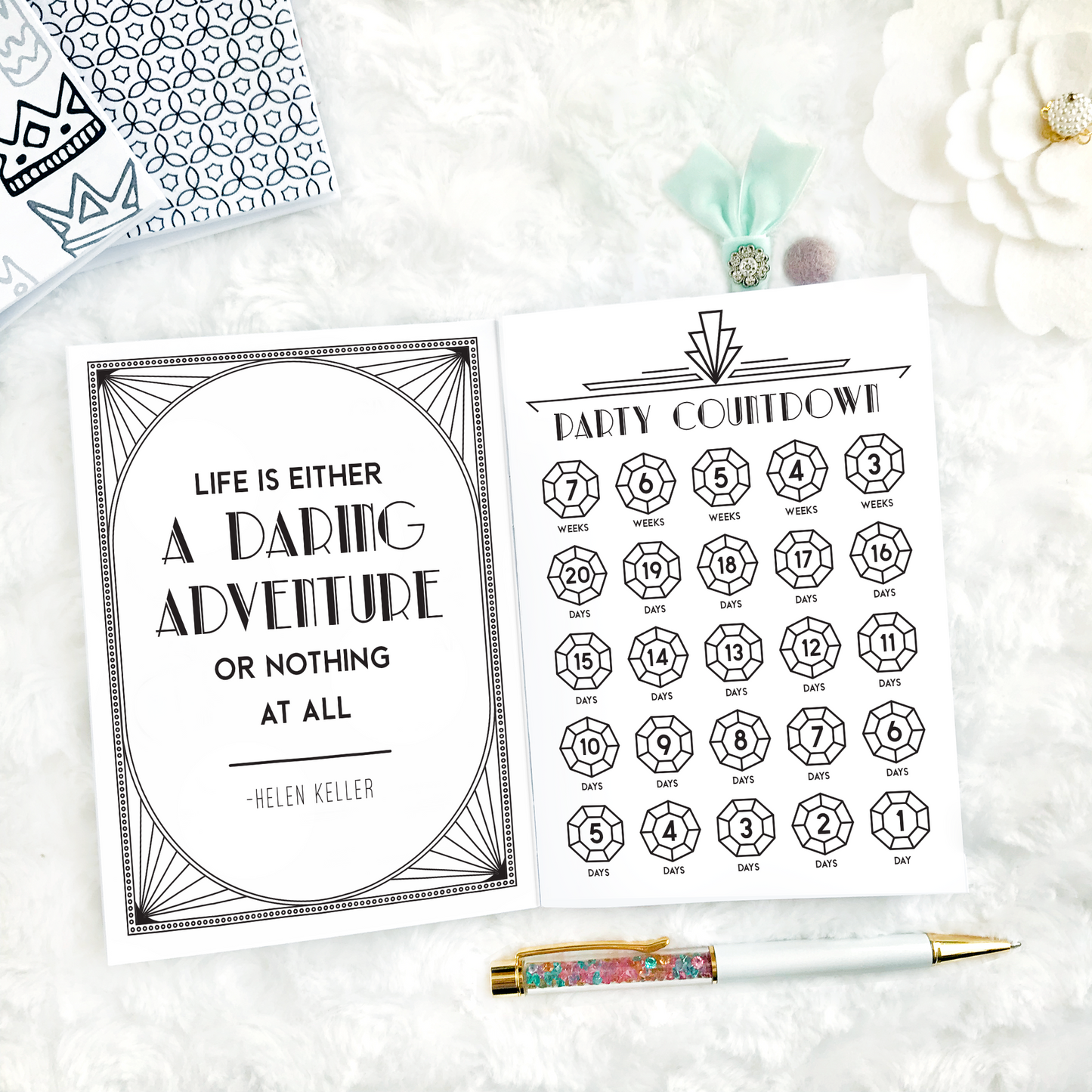 Roaring Twenties Conference Planner | WCP Official Merchandise | Printed