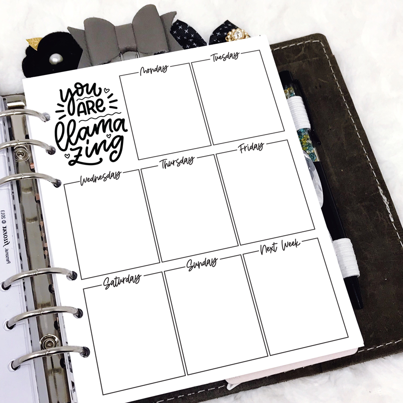 Wild Weekly | Go Wild 2022 | FREE Printable