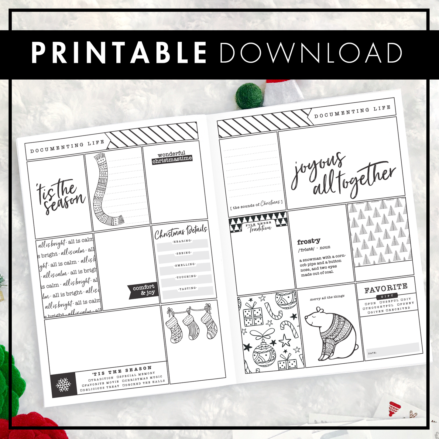 Christmas Memories - 2023 | Printable