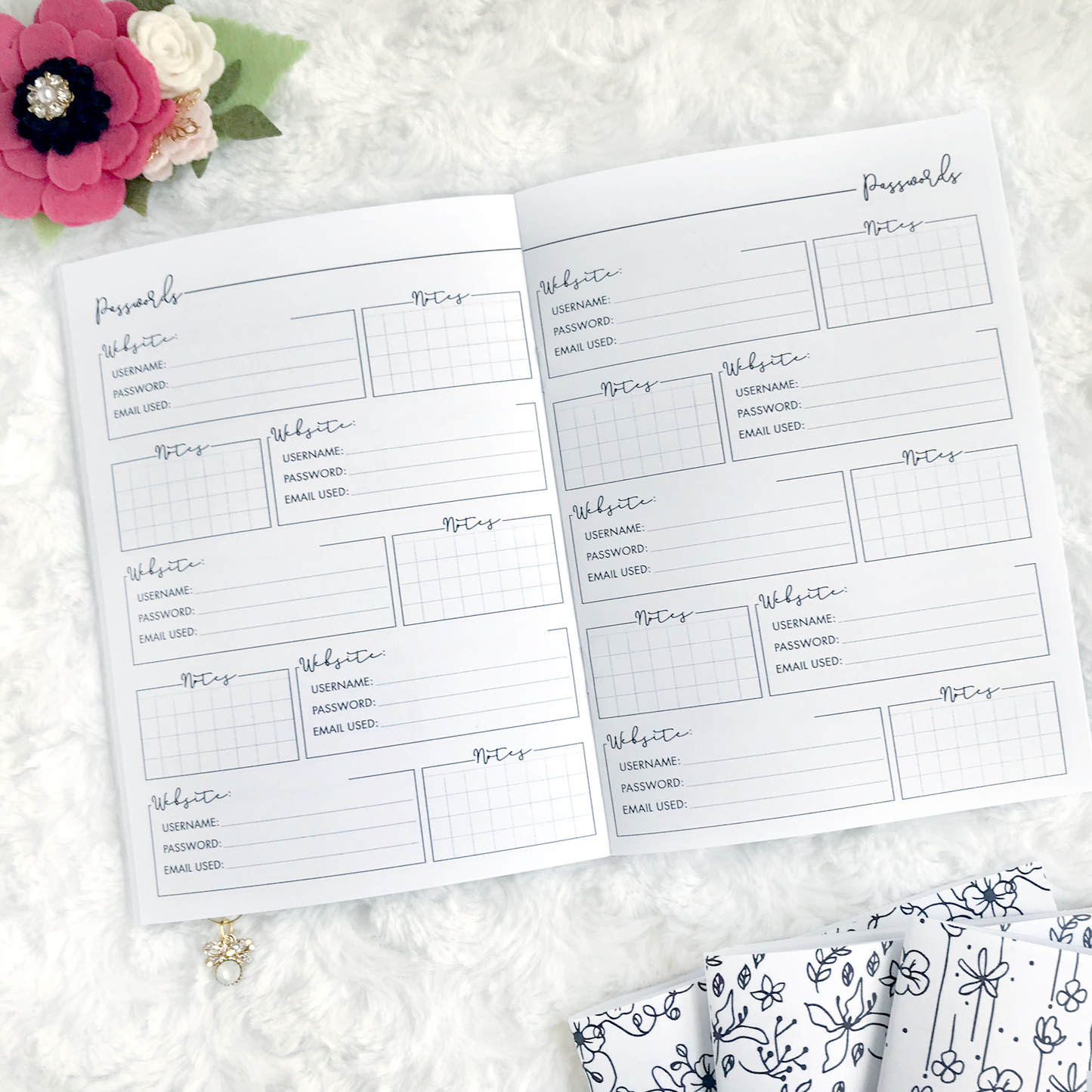 Password Tracker | Printable